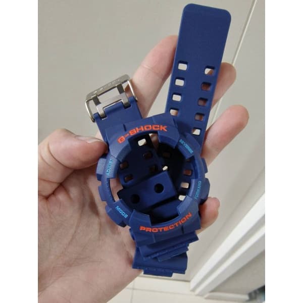 สายแต่ง G-Shock สำหรับ GA100 / GA110 / GD100 / GA-120 – สายซิลิโคน/เรซิ่น ใส่ร่วมกันได้ ทนทาน สวยเท่ รูปที่ 1