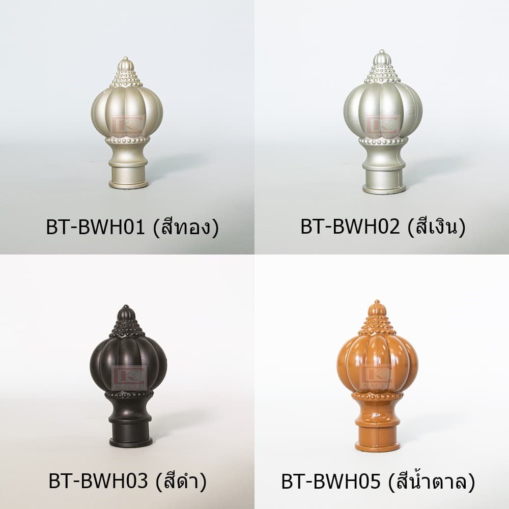 หัวท้ายราวผ้าม่าน ใช้คู่กับราง ขนาด 28 มม. รุ่น BALI B รหัส BT-BWH... รูปที่ 7