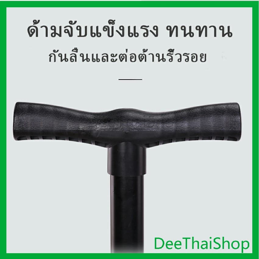 Dee Thai เครื่องสูบลม ที่สูบลมมือ ที่สูบลมจักรยาน เติมลมยาง ที่สูบลม มอเตอร์ไซค์ Inflator รูปที่ 4