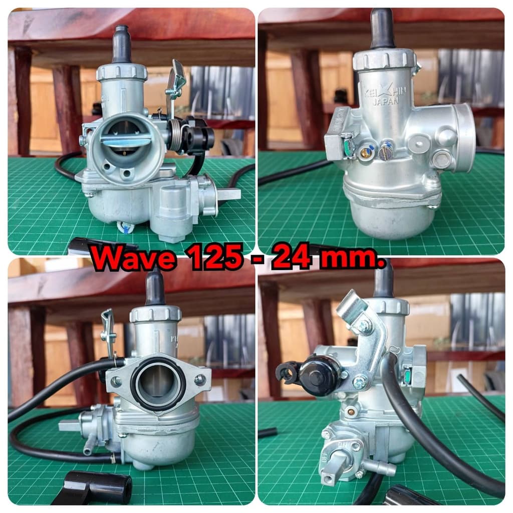 คาบูWave125 ไซต์ 21 24 28 มม. คาร์บูเรเตอร์สำหรับ Wave125 Wave Dream wave100 wave110 ขนาดใหญ่ 28 มม.สินค้า ในไทย รูปที่ 3
