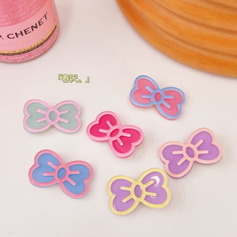 Cute 087 กิ๊บติดผม กิ๊บหนีบผมโบว์แสนหวาน สไตล์เกาหลี รูปที่ 3