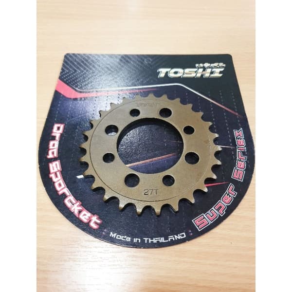 TOSHIสเตอร์หลังชุบแข็ง 415 TOSHI รุ่น:Wave100เก่า/Wave100sท้ายกลมเก่า/Nova/Dream/Tena/Sonic/Beat/Best/Dash สินค้าไทย100% รูปที่ 7
