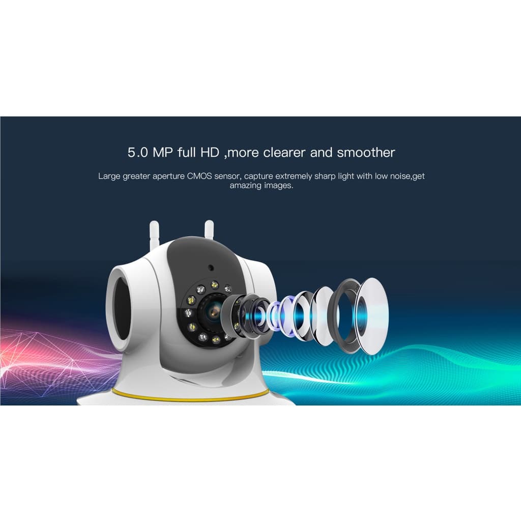 แนะนำ VSTARCAM C39SPRO 5.0MP 2.4G&5.8G AI กล้องวงจรปิดไร้สาย Wi-Fi IP Camera กล้องวงจรปิด C39S PRO รูปที่ 4