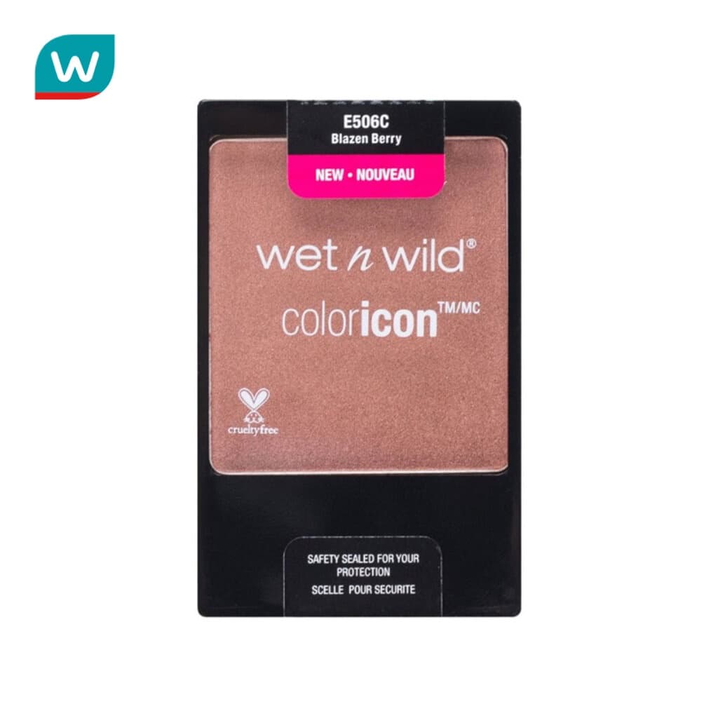 Wet เว็ท เอ็น ไวลด์ คัลเลอร์ ไอคอน บลัช #อี506ซี บลาเซ็น เบอร์รี่ รูปที่ 1