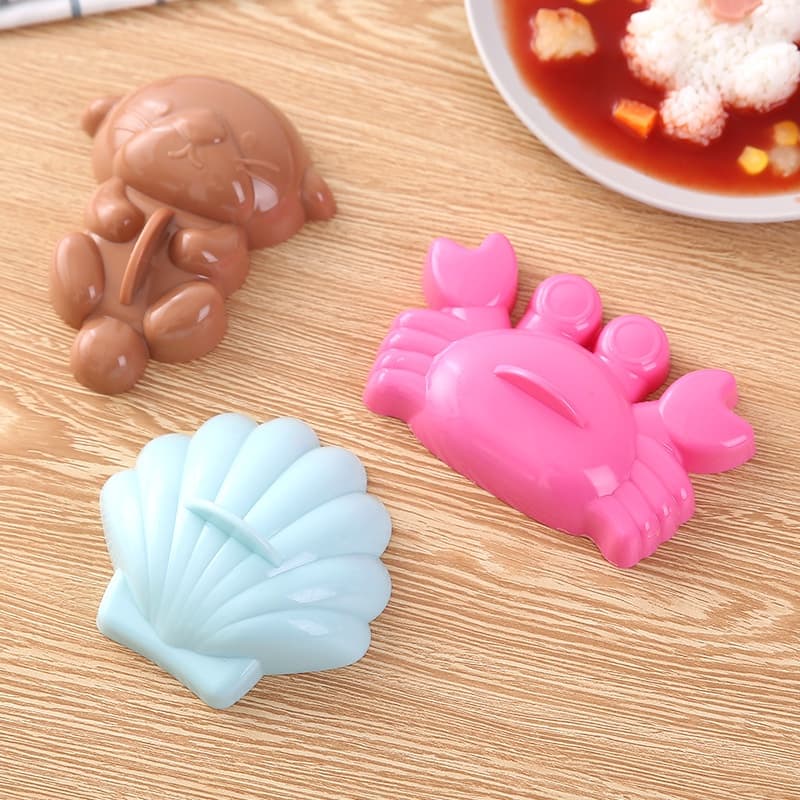 5 ชิ้น / เซต DIY การ์ตูน มหาสมุทร ข้าวปั้น เปลือกปู เบนโตะ แซนวิช เครื่องทําอาหาร แม่พิมพ์ อุปกรณ์ครัว รูปที่ 4