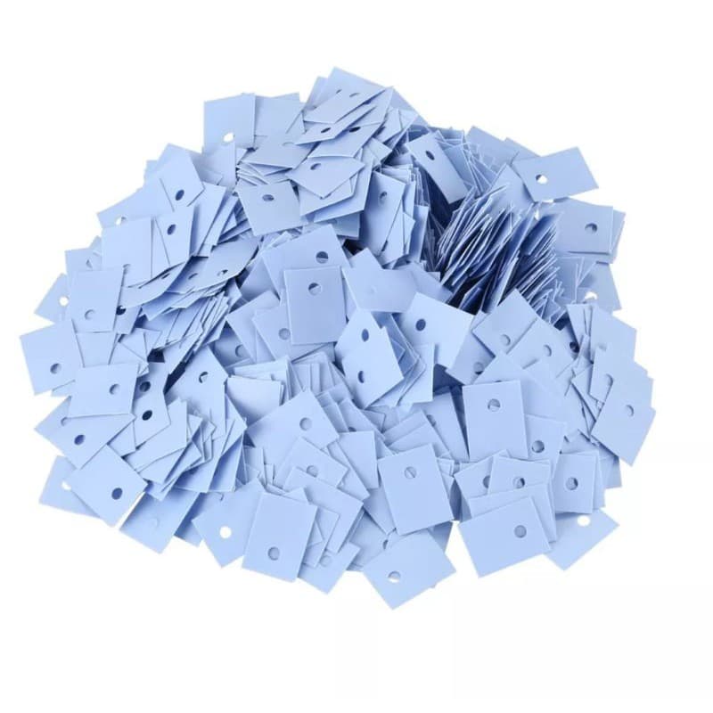 ฮีตซิงค์ อลูมิเนียม ระบายความร้อน แผ่นฉนวน TO-220 Insulation Pads Silicone Heatsink TO-220 Transistor Plastic Insulation รูปที่ 4