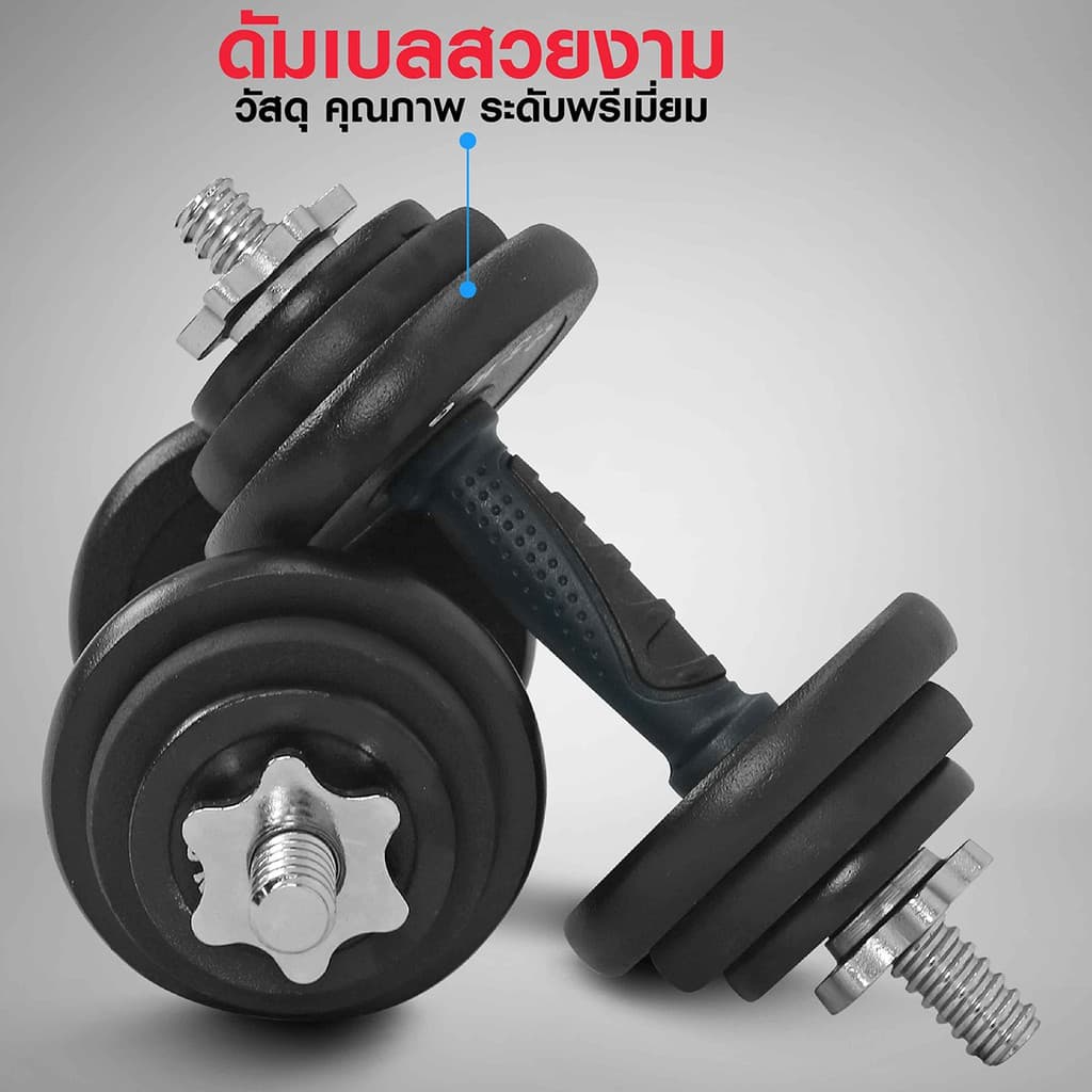 ดัมเบล 20 กิโล X ลิมิเต็ด - เครื่องออกกำลังกาย แบรนด์ IRONTEC รูปที่ 3