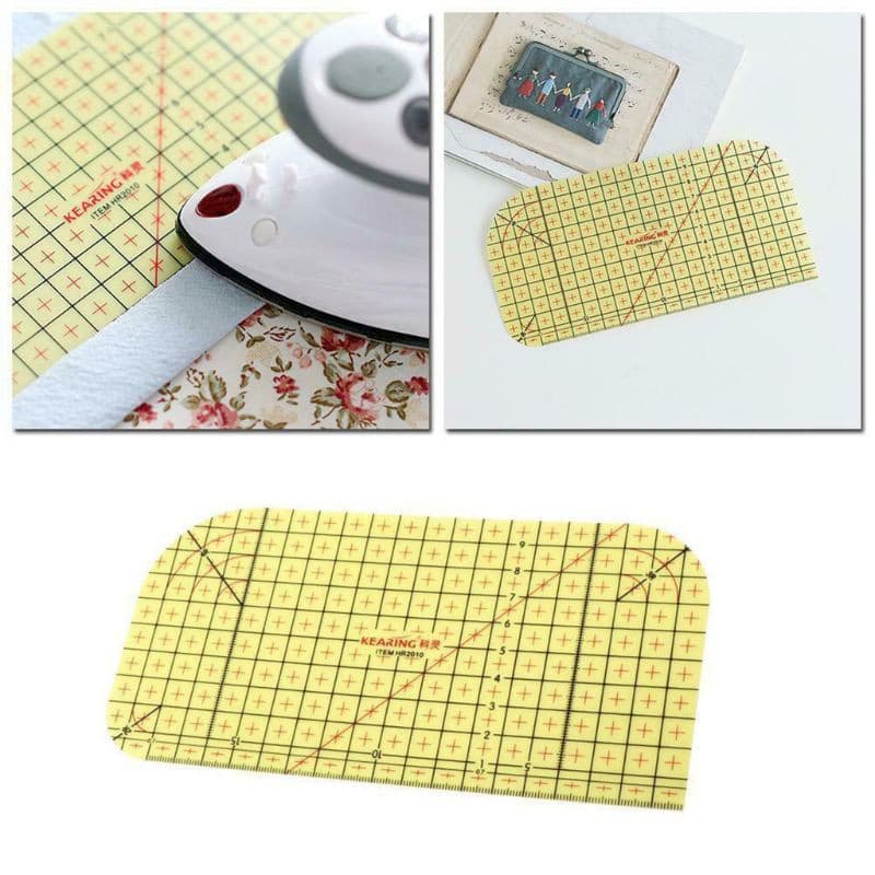 St เครื่องมือไม้บรรทัดสําหรับใช้ในการตัดเย็บผ้า Diy รูปที่ 9