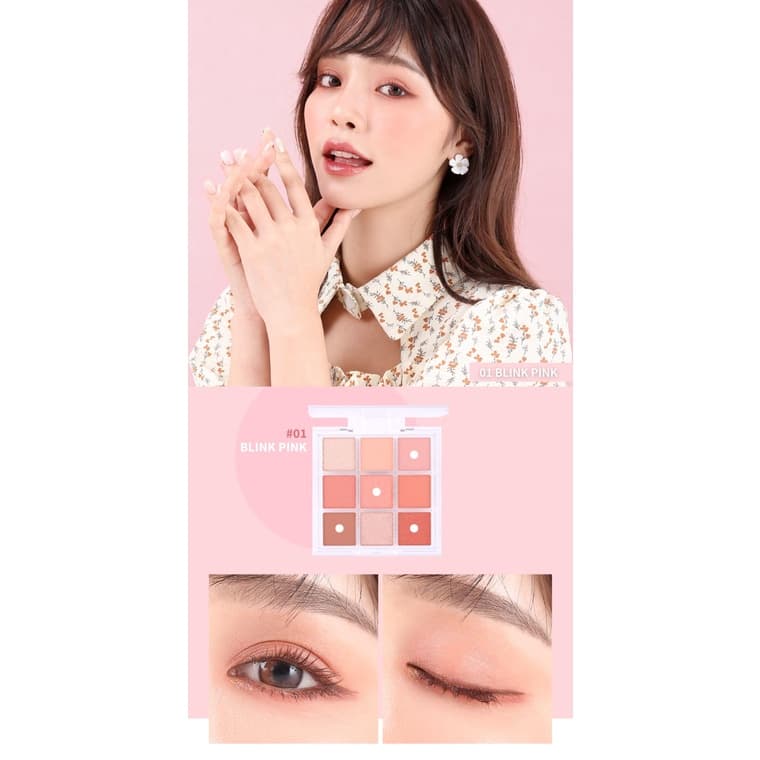 MEILINDA Glitter Shot Shadow พาเลทท์อายแชโดว์ รูปที่ 3