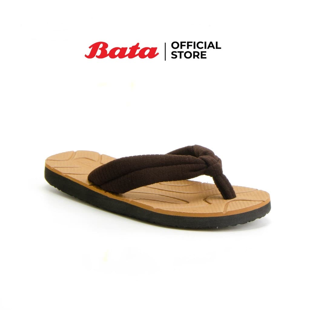 Bata บาจา รองเท้าแตะบบหนีบ แตะบาจา สำหรับผู้หญิง สีน้ำตาล รหัส 5794258 รูปที่ 1