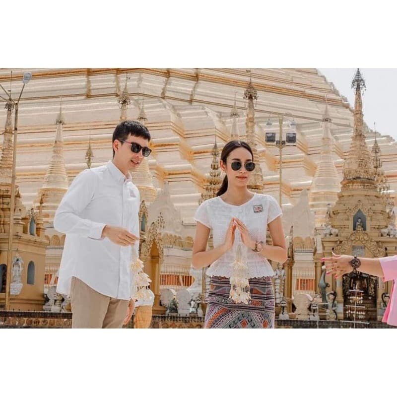 เสื้อลูกไม้รุ่นภีรนีย์ เสื้อลูกไม้สีขาว รูปที่ 7