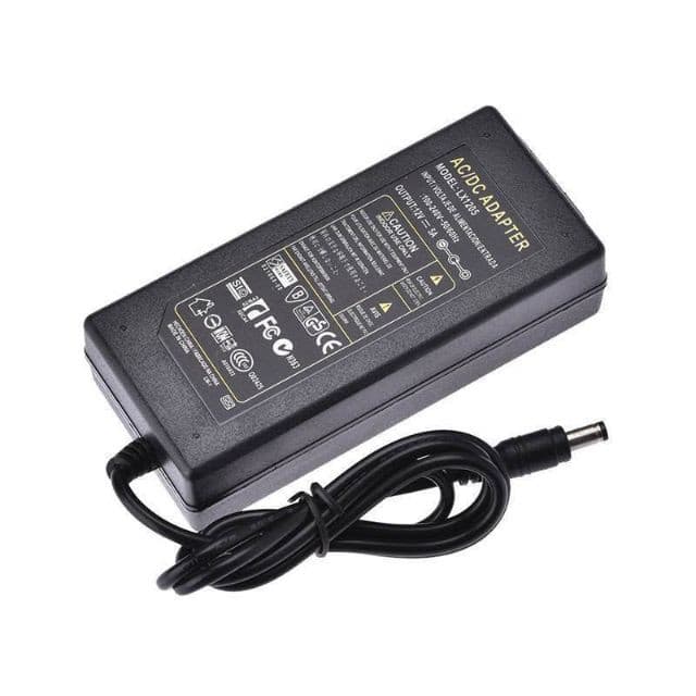 Adapter AC / DC 12โวล์ท5แอมป์ 12V 5A อะแดปเตอร์ อะแดปเตอร์พาวเวอร์ซัพพาย หม้อแปลง อะแดปเตอร์จ่ายไฟฟ้า สายคาว 1 เมตร รูปที่ 9
