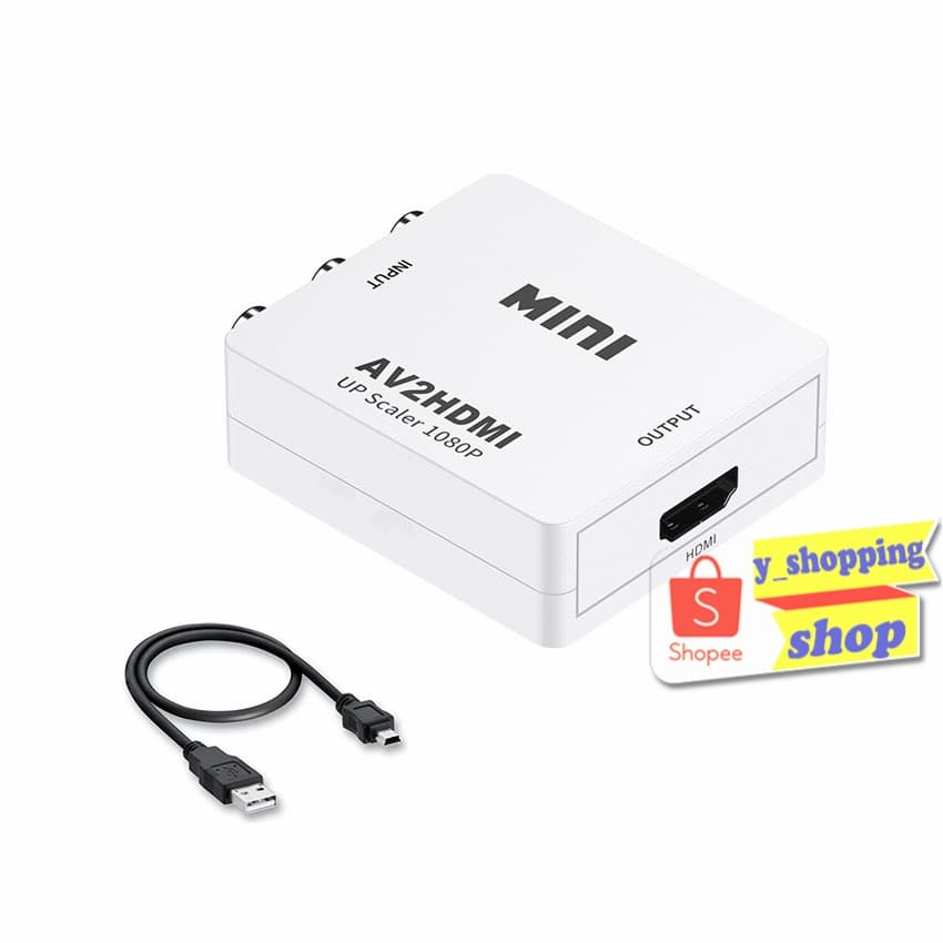 ตัวแปลงสัญญาณ AV rca video to HDTV converter รูปที่ 3