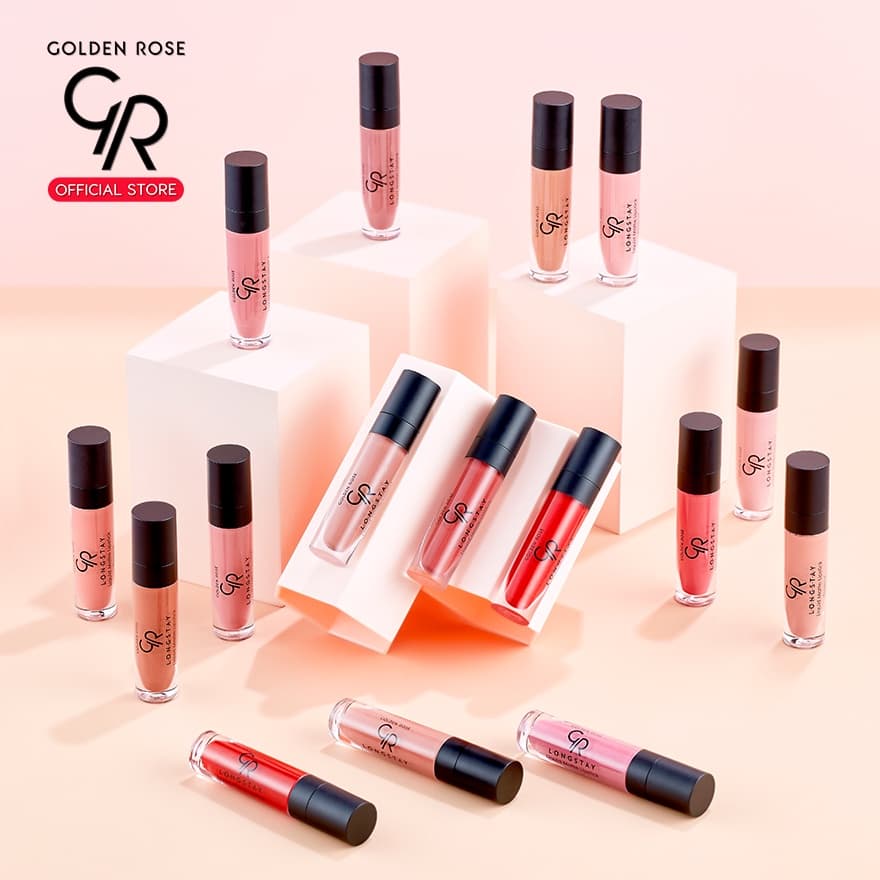 Golden Rose โกลเด้น โรส ลิปจุ่ม ลองสเตย์ ลิควิด แมท ลิปสติก Longstay Liquid Matte Lipstick รูปที่ 2