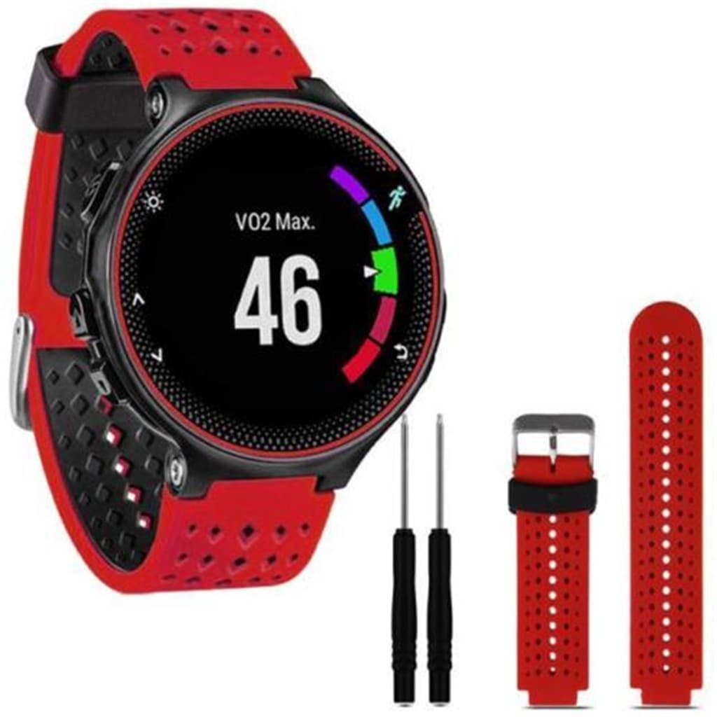 สายรัดสายนาฬิกา แบบซิลิโคน สำหรับ Garmin 220 230 235 620 630 735 รูปที่ 5