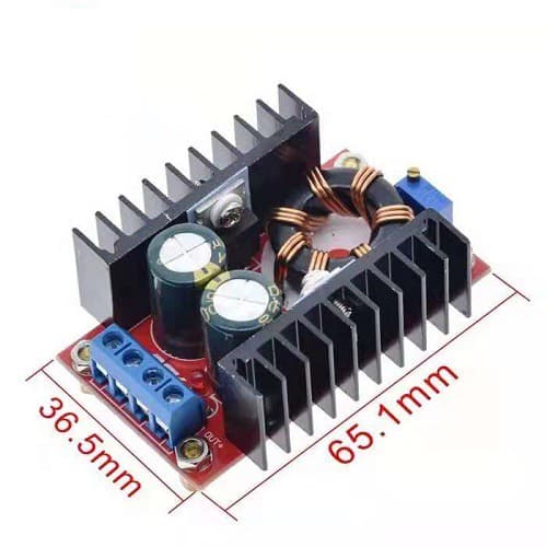 สเต็ปอัพ 150W 400W 1200W Boost Converter DC-DC แปลงไฟจาก10-32V to12-35V Step Up โมดูลชาร์จแรงดันไฟฟ้า รูปที่ 3