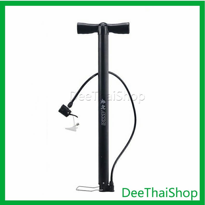 Dee Thai เครื่องสูบลม ที่สูบลมมือ ที่สูบลมจักรยาน เติมลมยาง ที่สูบลม มอเตอร์ไซค์ Inflator รูปที่ 1