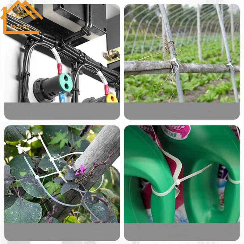 เคเบิ้ลไทร์ สายรัดพลาสติกไนล่อน เข็มขัดรัดสายไฟ หรือ หนวดกุ้ง(Nylon Plastic Cable Ties, Zip รูปที่ 7
