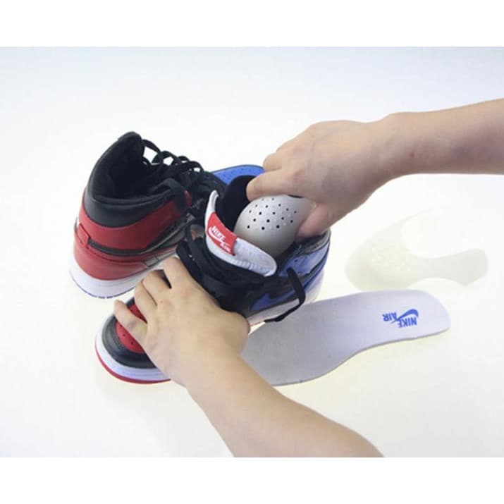 แผ่นดันทรงรองเท้า NEW MODELมาใหม่รุ่น2 ที่กันรองเท้ายับ Sneaker Crease Shields ป้องกันรอยย่น ครอบหัวรองเท้า รูปที่ 4