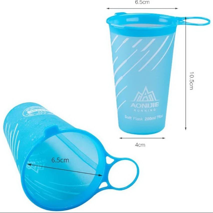 Aonijie SD22-170ml./200ml. แก้วซิลิโคน TPU พับได้ พกพา แก้วน้ำนิ่ม แก้วพับได้ รูปที่ 6