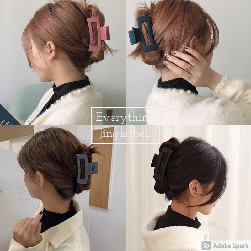กิ๊บหนีบผม กิ๊บหนีบผมใหญ่เกาหลี 50 แบบ รูปที่ 5