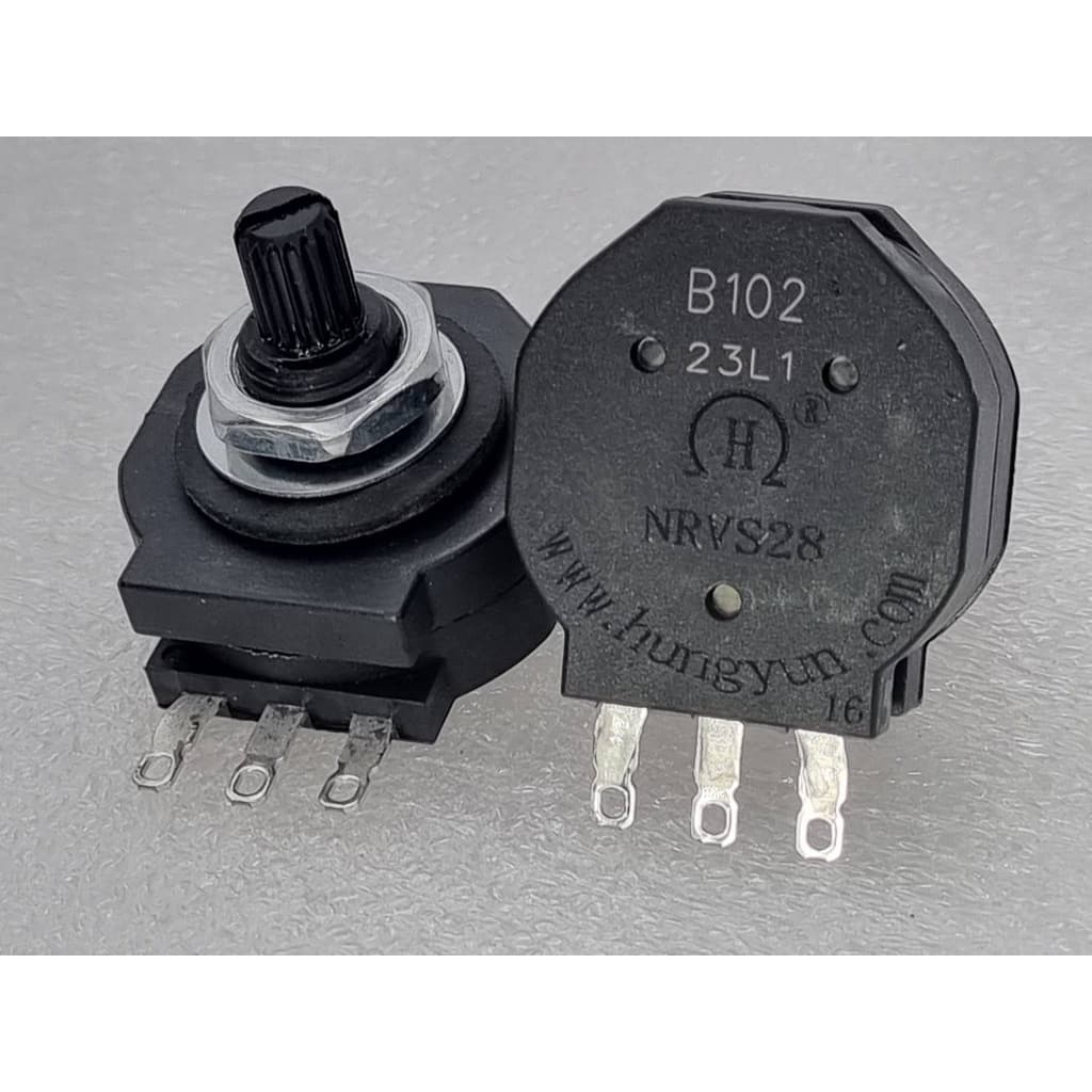 1K B102 all potentiometer พลาสติกNRVS28เครื่องเชื่อมอินเวอร์เตอร์ current ขนาดปรับ potentiometer 2W รูปที่ 2