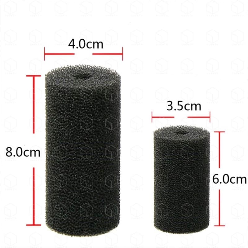 ฟองน้ำกันลูกกุ้ง ตะแกรงสแตนเลสกันลูกกุ้ง สำหรับสวมท่ออินโฟล ขนาด 12mm และ 16mm รูปที่ 6