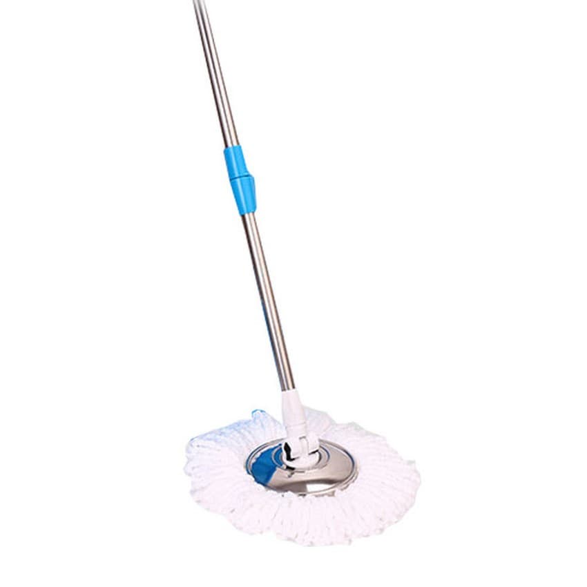 Jumper Kids modern Spin Mop ไม้ถูพื้น สำหรับถังปั่น รุ่นตัวล๊อคหมุน เหล็กหนากว่าตัวล๊อคพับ พร้อมผ้าไมโครไฟเบอร์ รูปที่ 8