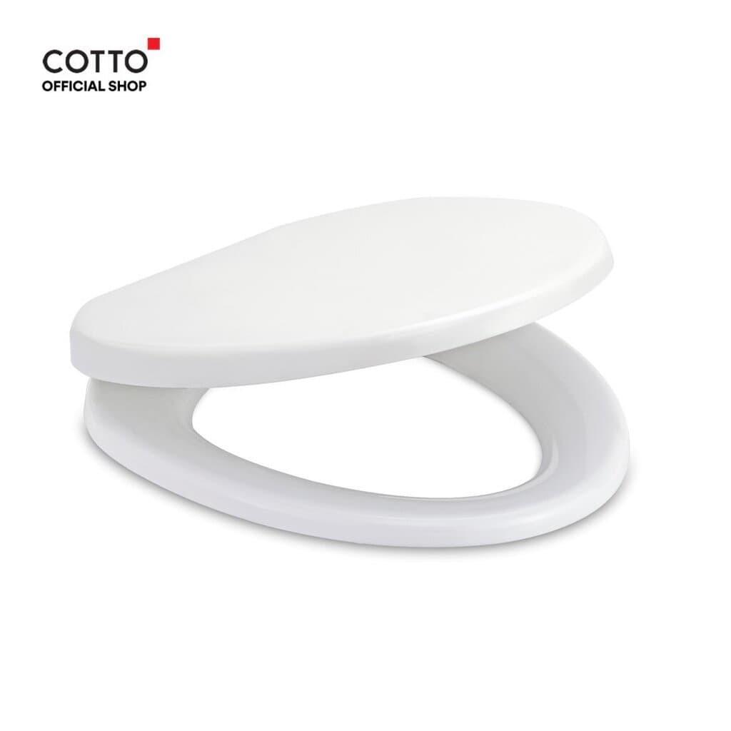 COTTO ฝารองนั่งโถสุขภัณฑ์ทรงกลม รุ่น C90055 Soft Close รูปที่ 2
