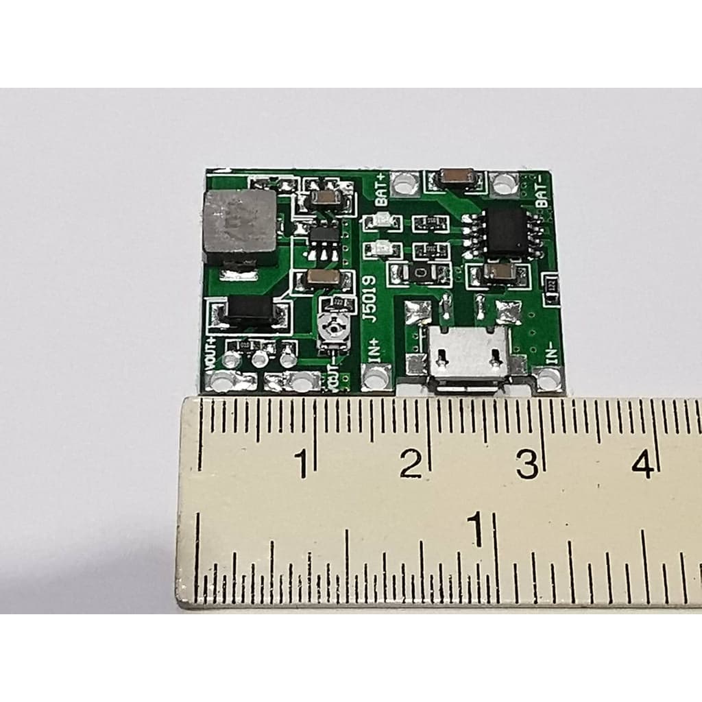 Module ชาร์จแบตเตอร์รี 3.7V ไฟเข้ามี2รุ่น 5Volt ไฟออกปรับแรงดันได้ 5-27Volt 1A. For charge รูปที่ 6