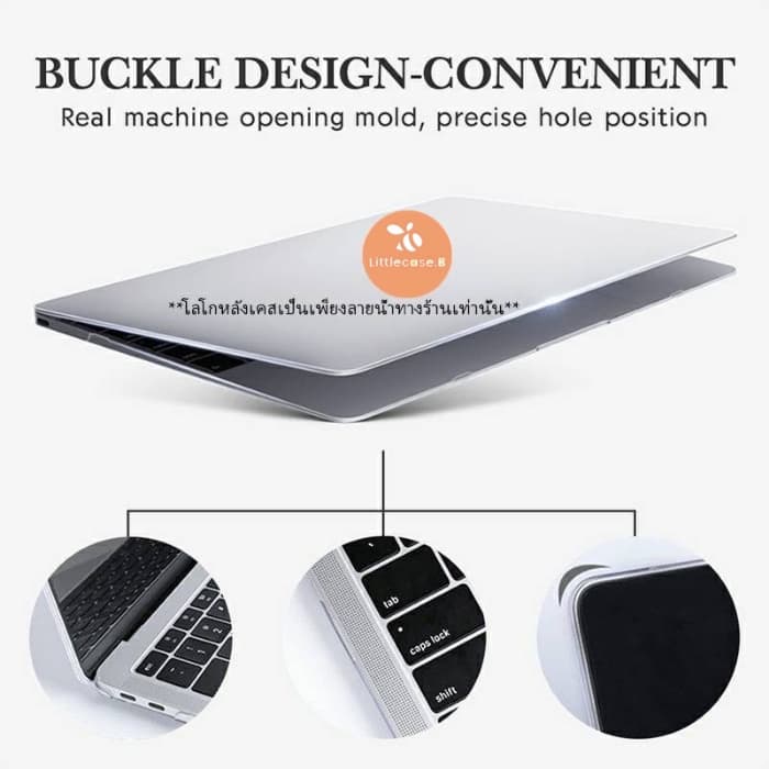 เคสใส MacBook Air / Pro 13" 14" 15" 16" M2/M3/M4/M5 | รูปที่ 7