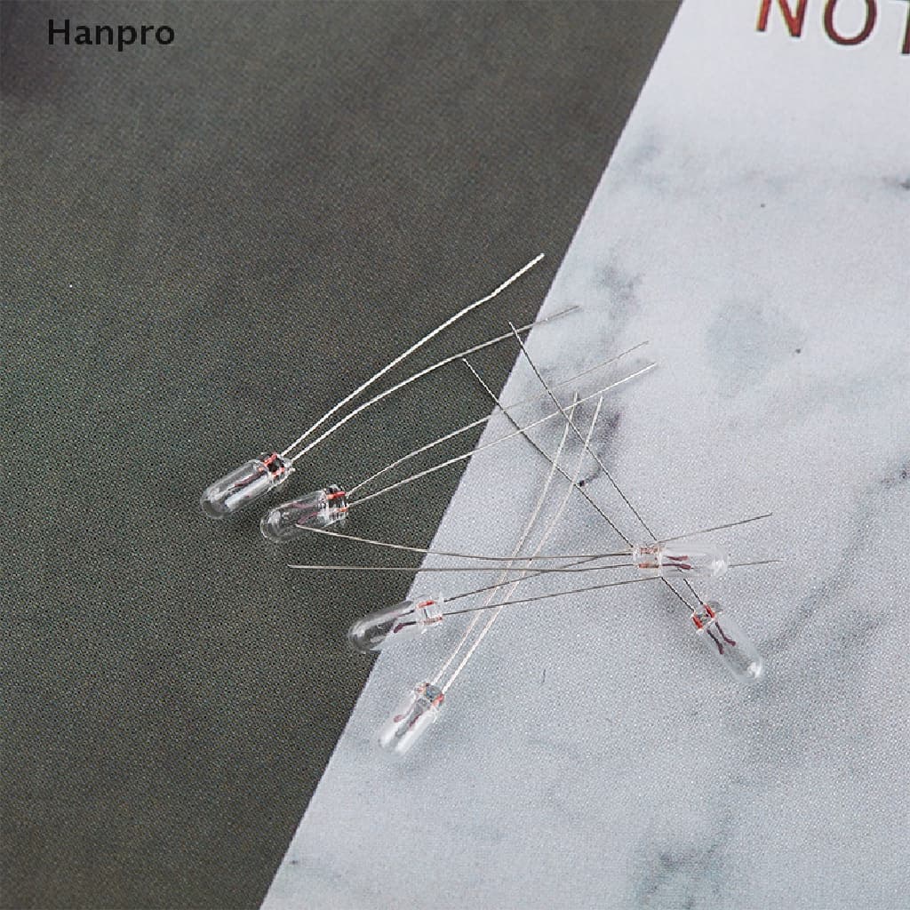 Hanpro> หลอดไฟพลาสติก 3 4 5 มม. 3 6 12 24V ขนาดเล็ก 10 รูปที่ 2