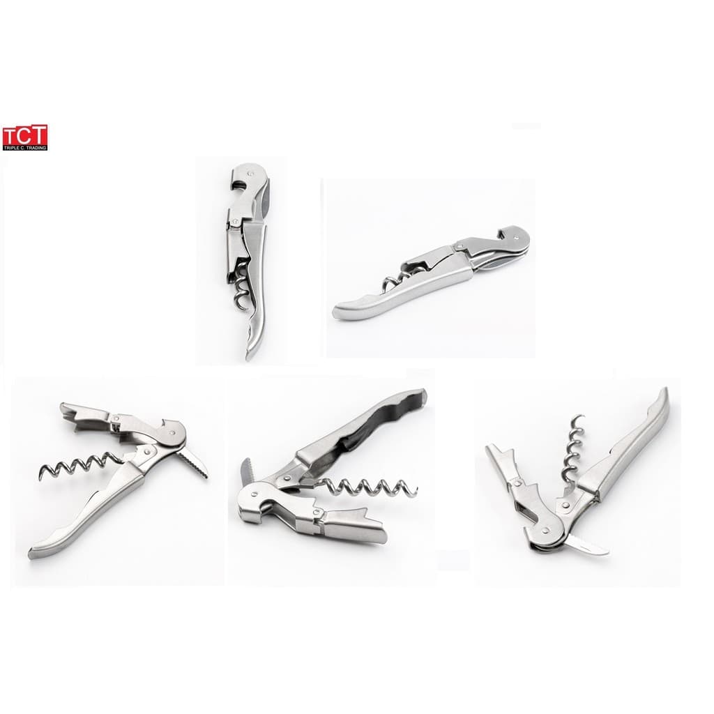ที่เปิดขวด เปิดไวน์สแตนเลส อุปกรณ์เปิดขวด อย่างดี Bottle opener & wine opener รูปที่ 7