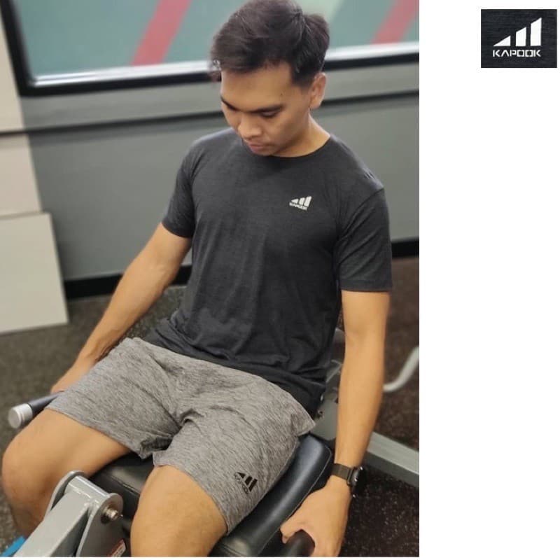 กางเกงขาสั้น kapook ผ้านิ่มยืด #กางเกงวิ่ง #ออกกำลังกาย # รูปที่ 4