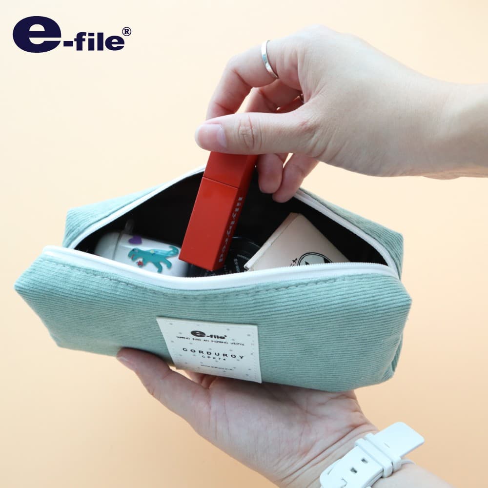 e-file กระเป๋า คอดูรอยด์ กระเป๋าดินสอ รหัส CPK74 รูปที่ 2