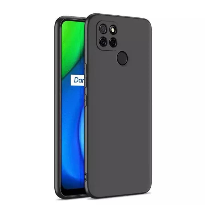 เคสโทรศัพท์ซิลิโคนสีดำ For OPPO A15 TPU Case รูปที่ 4