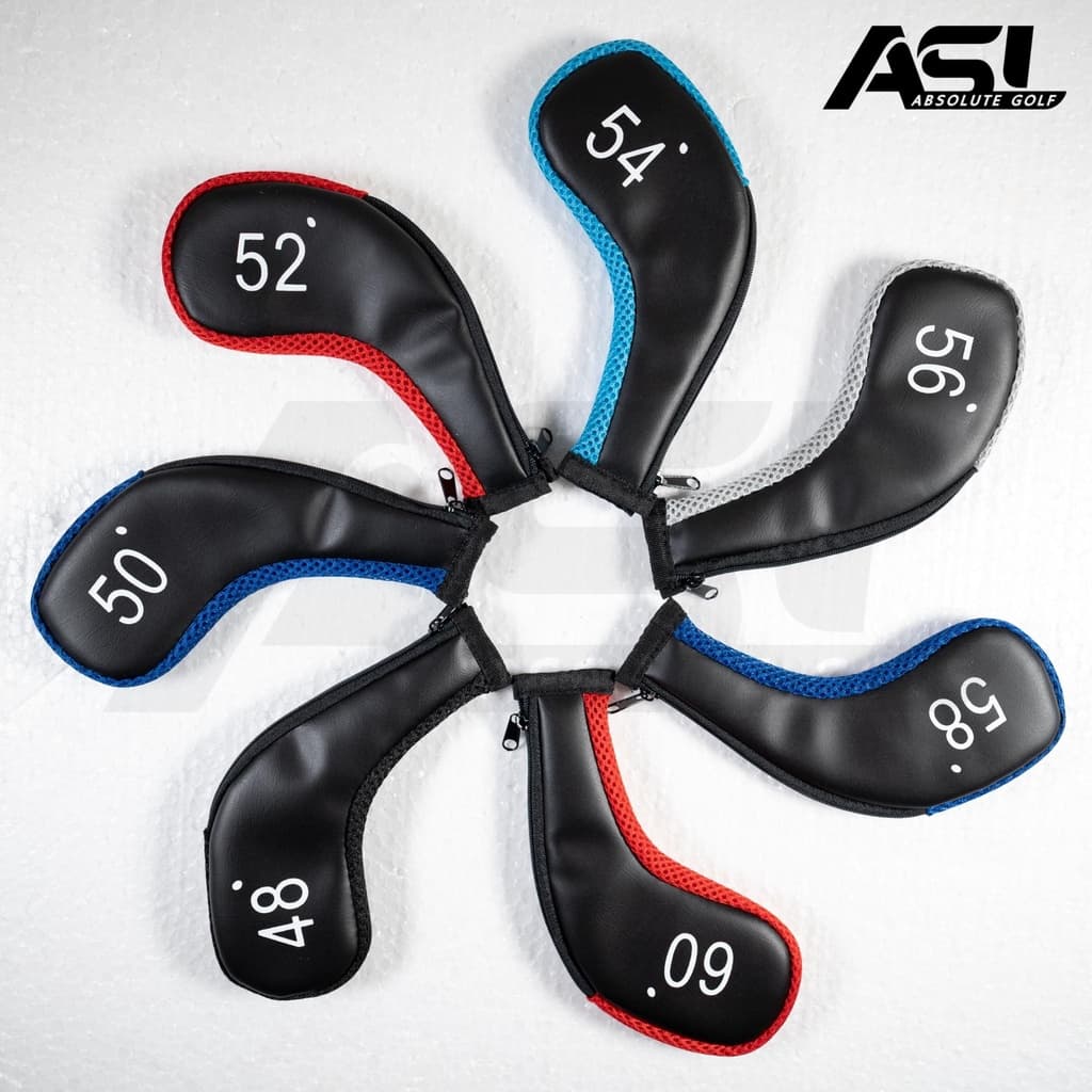 Golf Wedge Cover ปลอกครอบไม้เวดจ์ แบบมีซิป เลือกองศาและสีได้ มีหลายสี รูปที่ 2