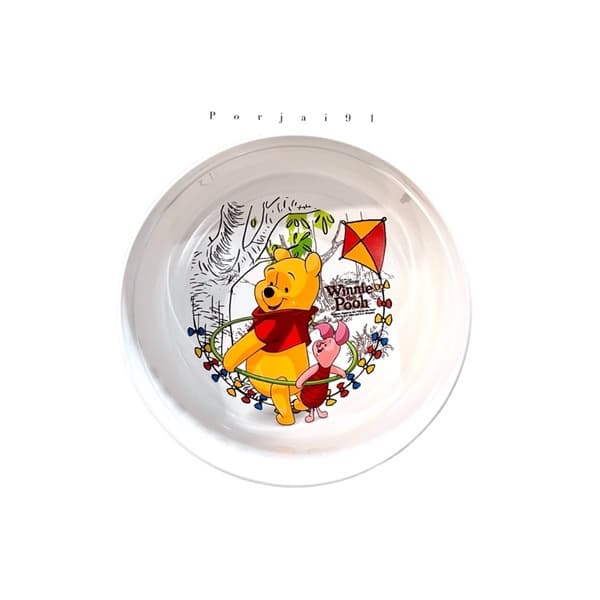 ขัน ขันพลาสติก ขันน้ำ 23 cm. Hippopo #1113-DN สีขาวมีลายลิขสิทธิ์แท้ Disney รูปที่ 8