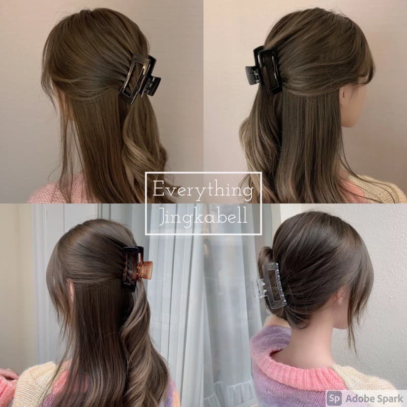 กิ๊บหนีบผม กิ๊บหนีบผมใหญ่เกาหลี 50 แบบ รูปที่ 4