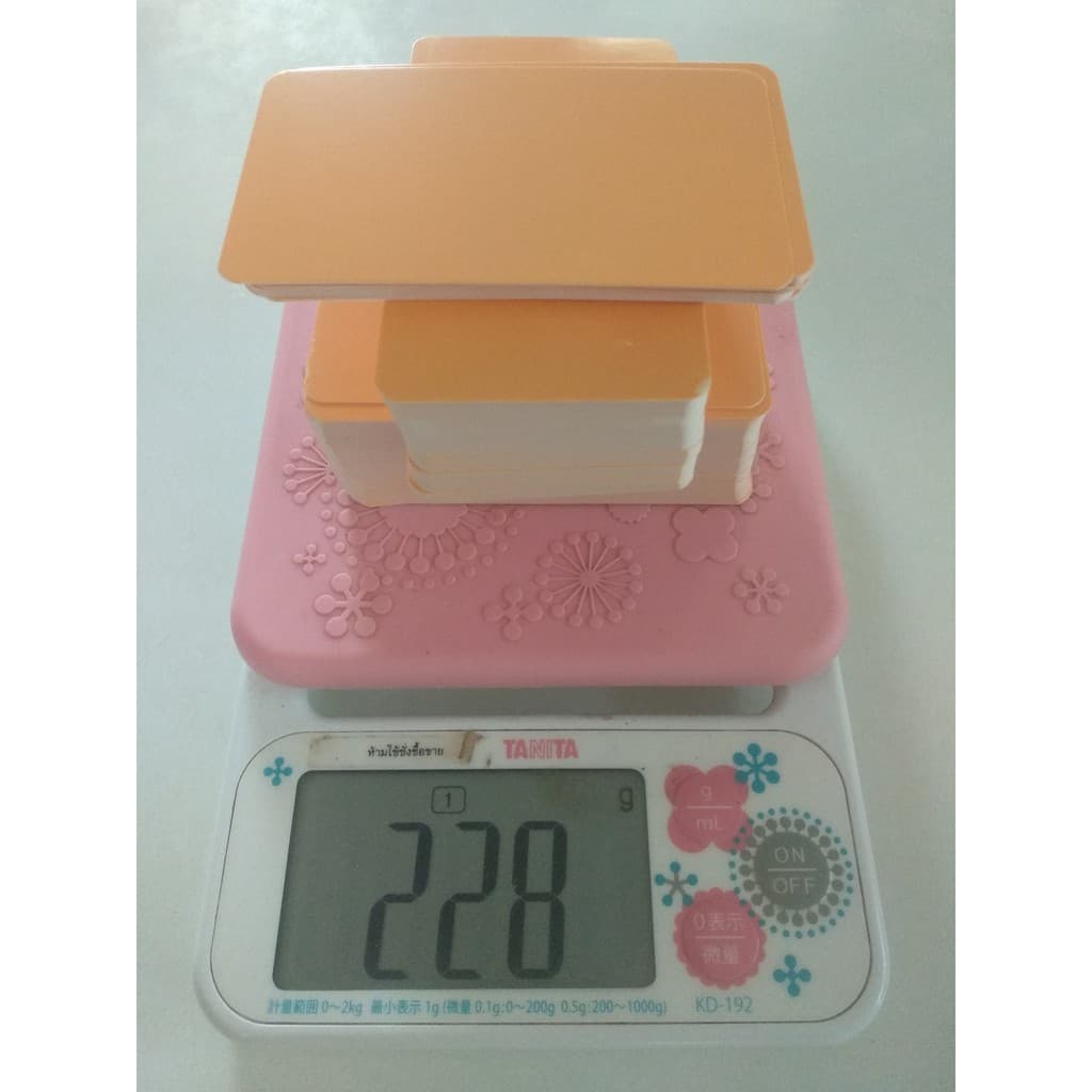 กระดาษนามบัตรตัดสำเร็จ 220 แกรม ขนาด 9x5 cm. กระดาษการ์ดสี กระดาษคราฟท์ DIY รูปที่ 3