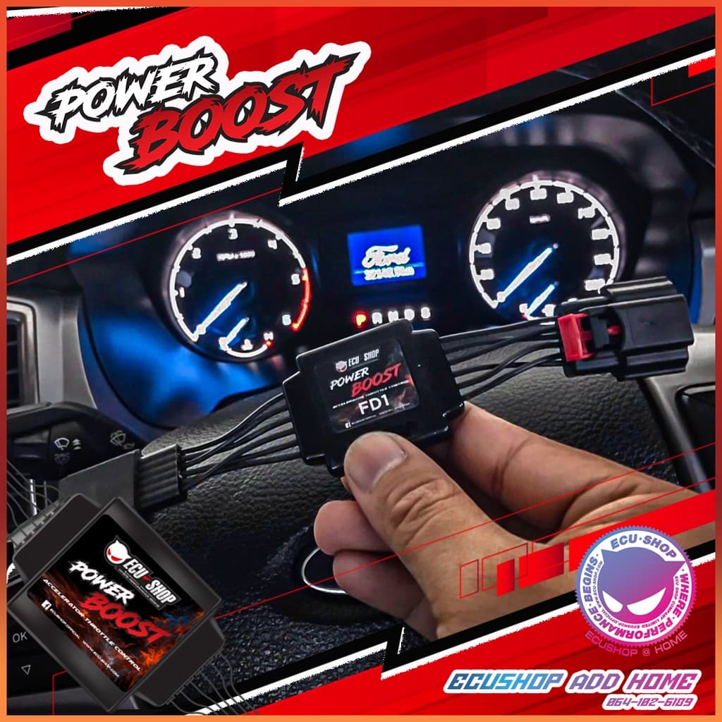 คันเร่งไฟฟ้า POWER BOOST แบรนด์ ecushop ปรับได้ 3 ระดับ พร้อมโหมดปิดควันดำ รูปที่ 4