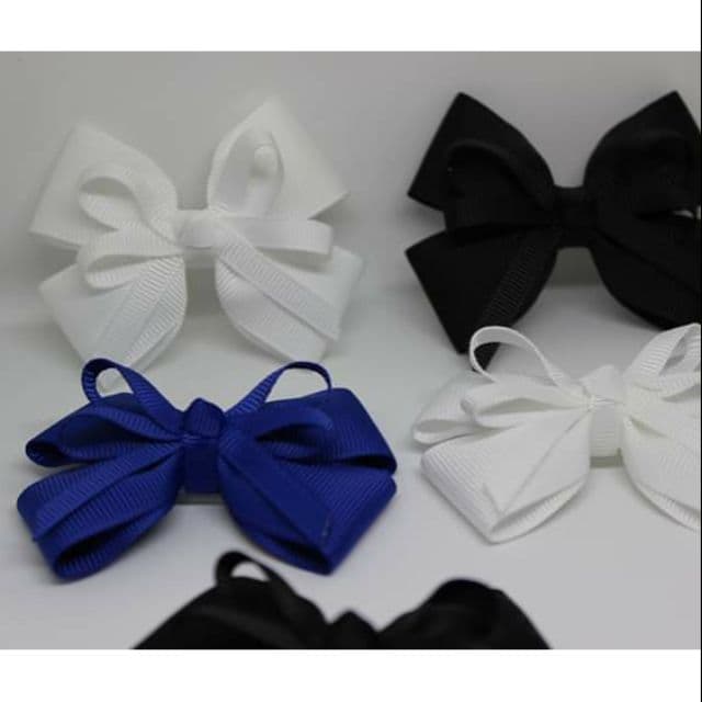โบนักเรียน/กิ๊บติดผมเด็ก งานแฮนด์เมด ราคาคู่ละ 35 บาท แบบที่ 4 รูปที่ 9