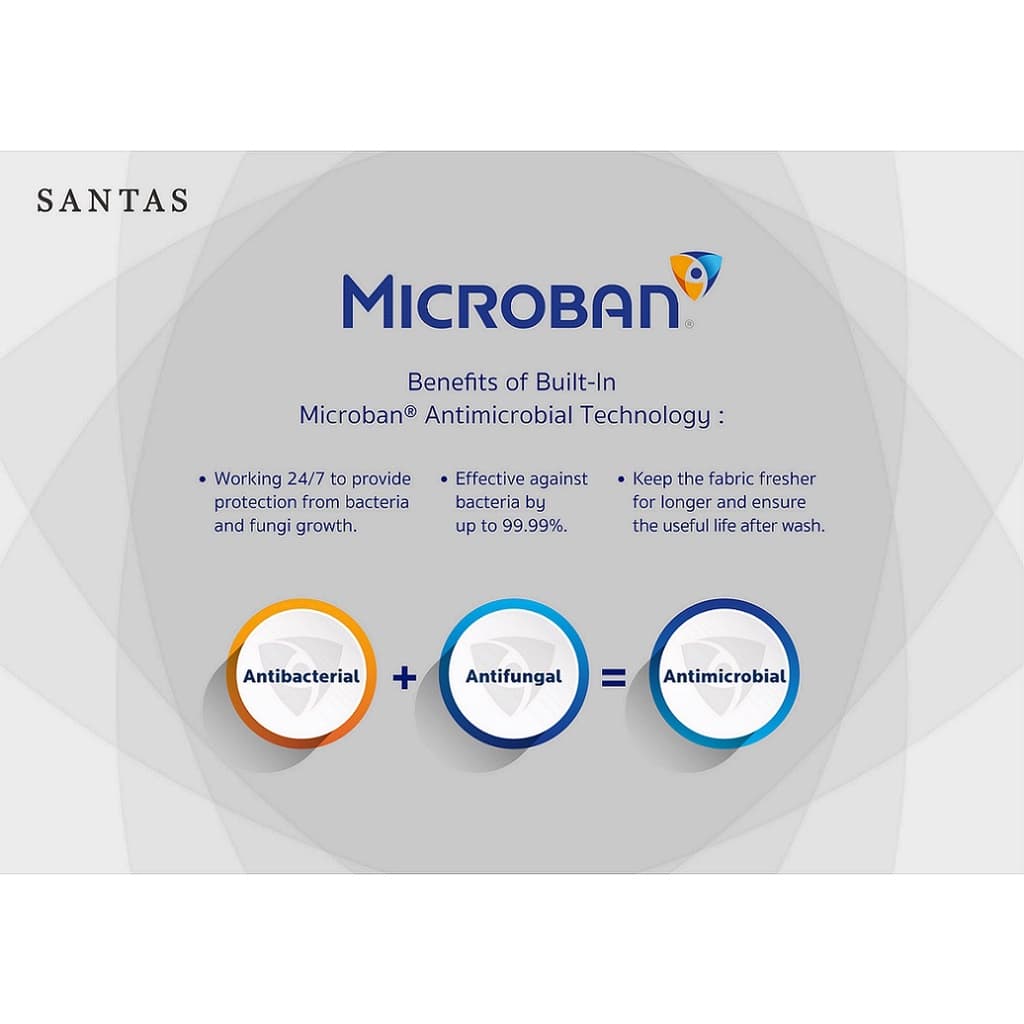 SANTAS หมอนข้าง - รุ่น DACRON® RESILIENCE™ รูปที่ 4