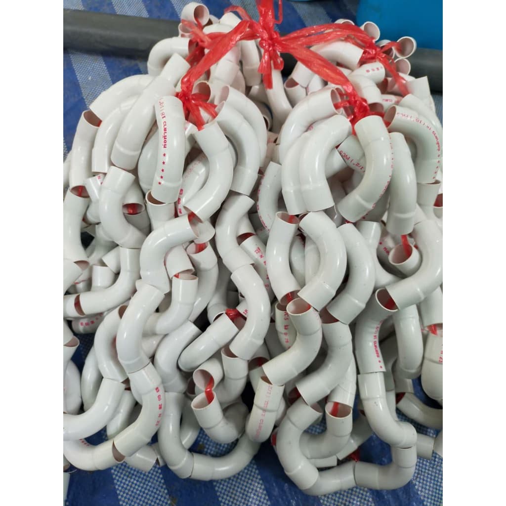 ข้องอ ข้อโค้ง 90 สีขาว ขนาด 3/8" 1/2" และ 3/4" รูปที่ 4
