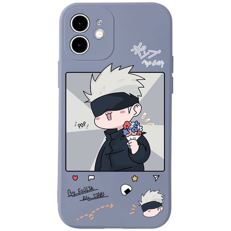 Jeero เคสไอโฟน เคสซิลิโคนนุ่มขอบเหลี่ยมกันกระแทกการ์ตูนอนิเมะตลก เคสโทรศัพท์ Compatible for iPhone 17 Air 16 15 14 13 12 11 Pro Max SE 2020 X XR XS 8 7 6 6S Plus พลัส HFF230 รูปที่ 8