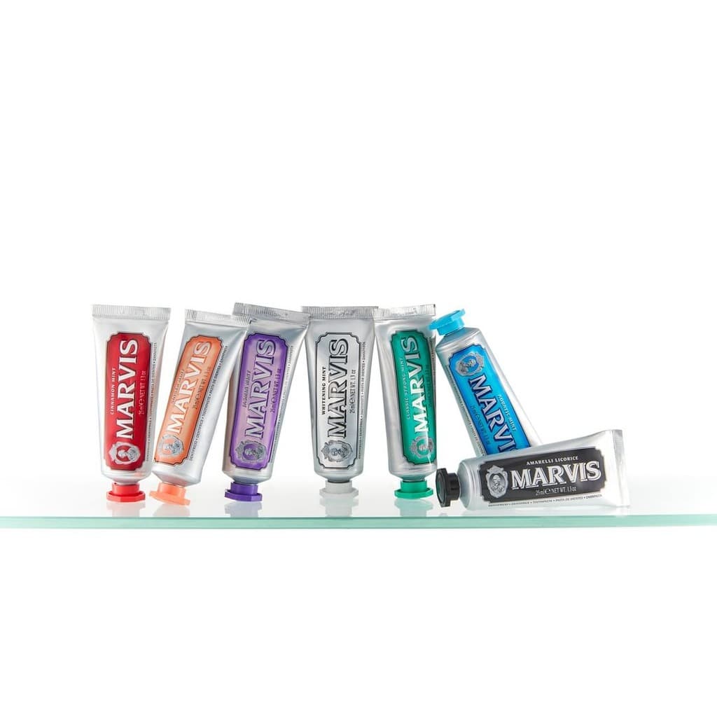 Marvis ยาสีฟันมาร์วิสไวท์เทนนิ่ง มินต์ / Marvis Whitening Mint 25 ml. รูปที่ 2