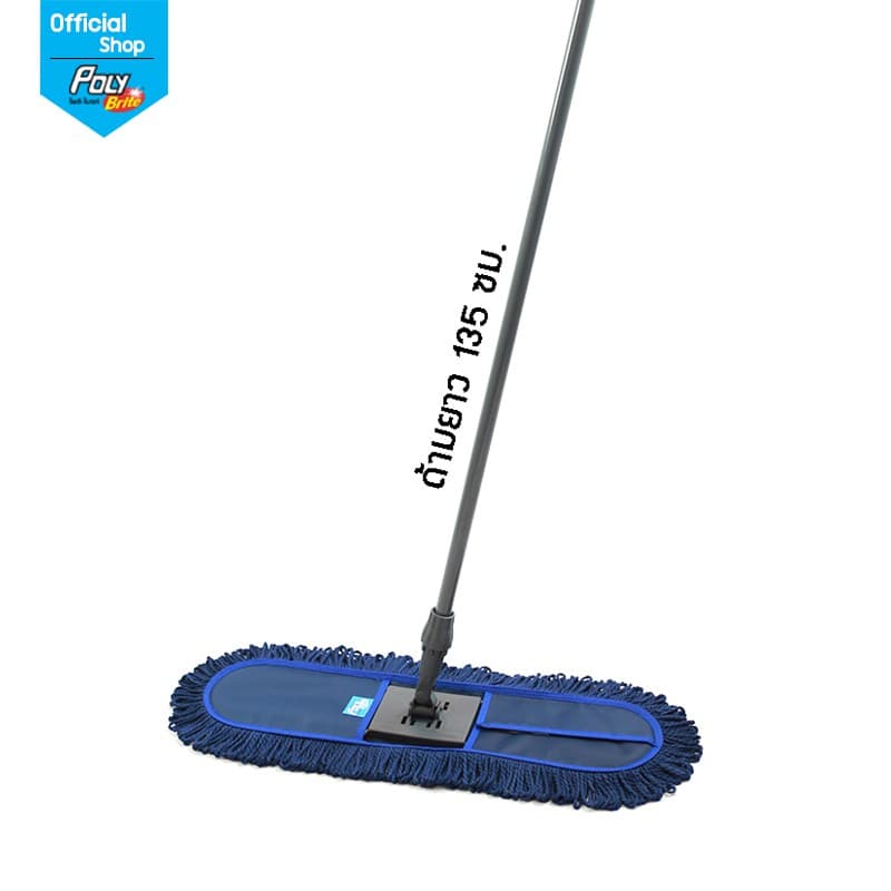 Poly-Brite โพลี-ไบรท์ ม็อบดันฝุ่นไมโครไฟเบอร์ Microfiber สีน้ำเงิน ขนาด 60 ซม. รูปที่ 3
