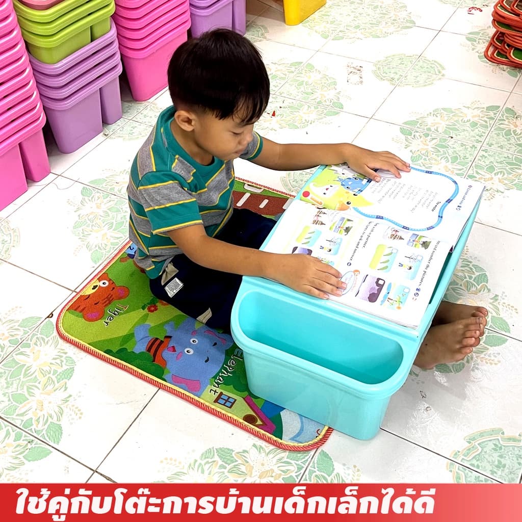 แผ่นรองนั่ง เสื่อรองนั่ง แผ่นโฟมรองนั่ง ขนาด 60x60 ซม. มีลายทั้ง 2 ด้าน ใช้งานได้อเนกประสงค์ รูปที่ 5