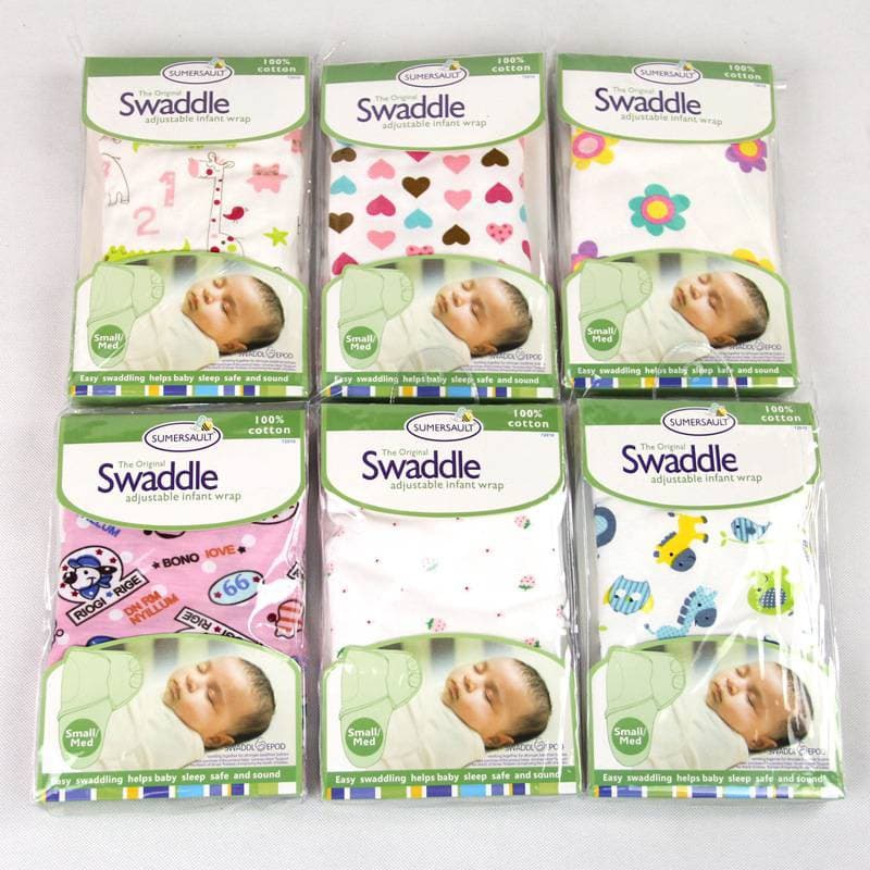 C0028 ถุงนอนผ้าฝ้าย ผ้าห่อตัวสำเร็จรูปลายน่ารักสำหรับเด็ก kolaco SwaddleMe Summer รูปที่ 7