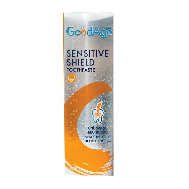 GoodAge ยาสีฟัน กู๊ดเอจ เซนซิทีฟ ชีลด์ Sensitive Shield 90 กรัม LIONSOS รูปที่ 2